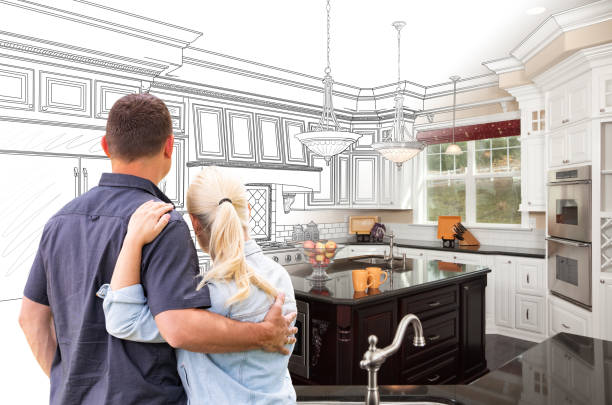 Professional Kitchen Island Installation technician working in Carrollton, TX